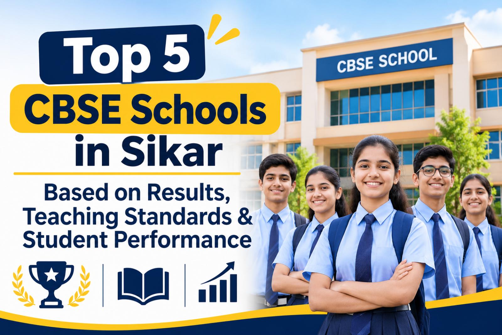Top 5 RBSE Schools in Sikar Based on Results, Teaching Standards & Student Performance