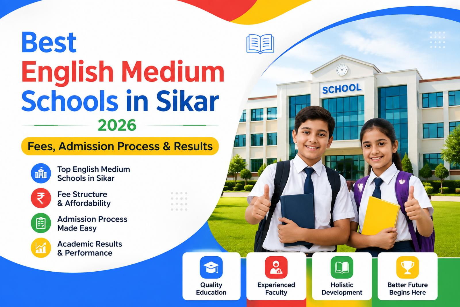 Best English Medium Schools in Sikar 2026: Fees, Admission Process & Academic Results