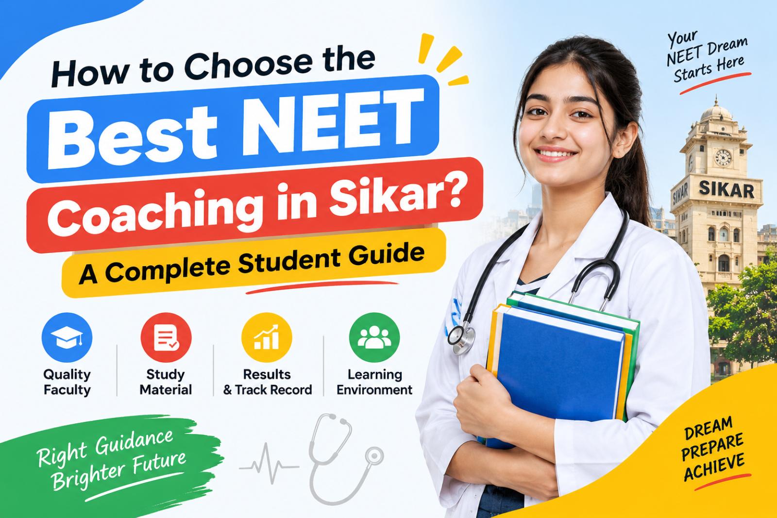 How to Choose the Best NEET Coaching in Sikar? A Complete Student Guide