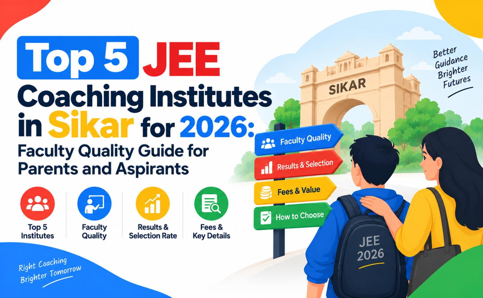 Top 5 JEE Coaching Institutes in Sikar for 2026: Faculty Quality Guide for Parents and Aspirants