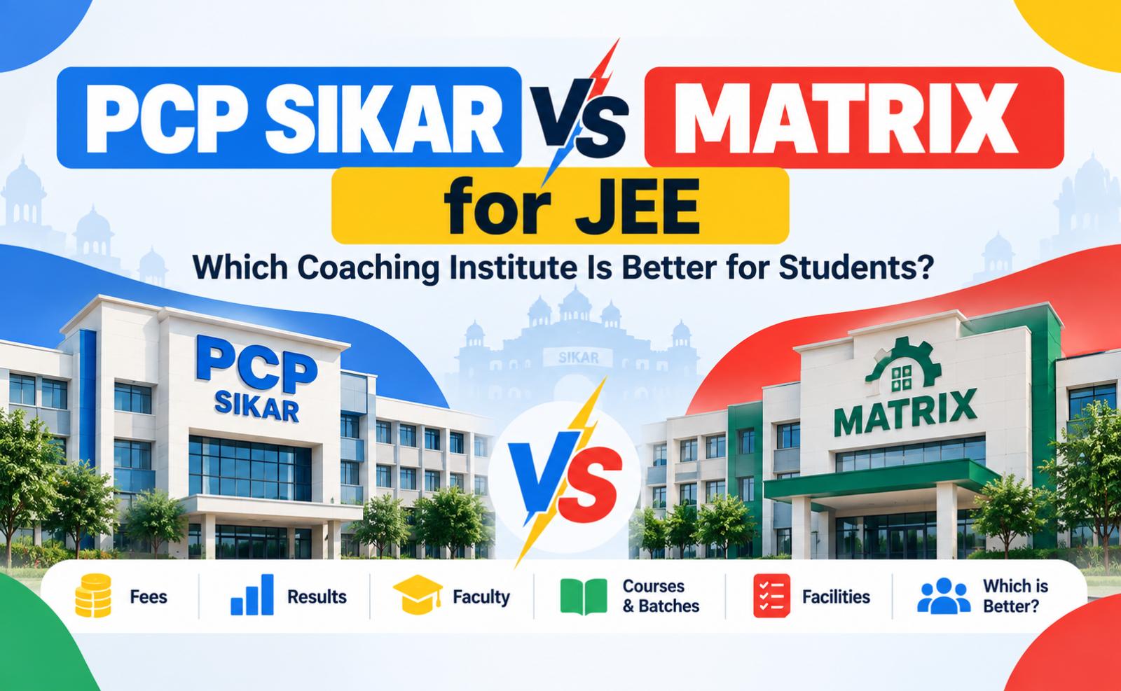 PCP Sikar vs Matrix for JEE: Which Coaching Institute Is Better for Students?