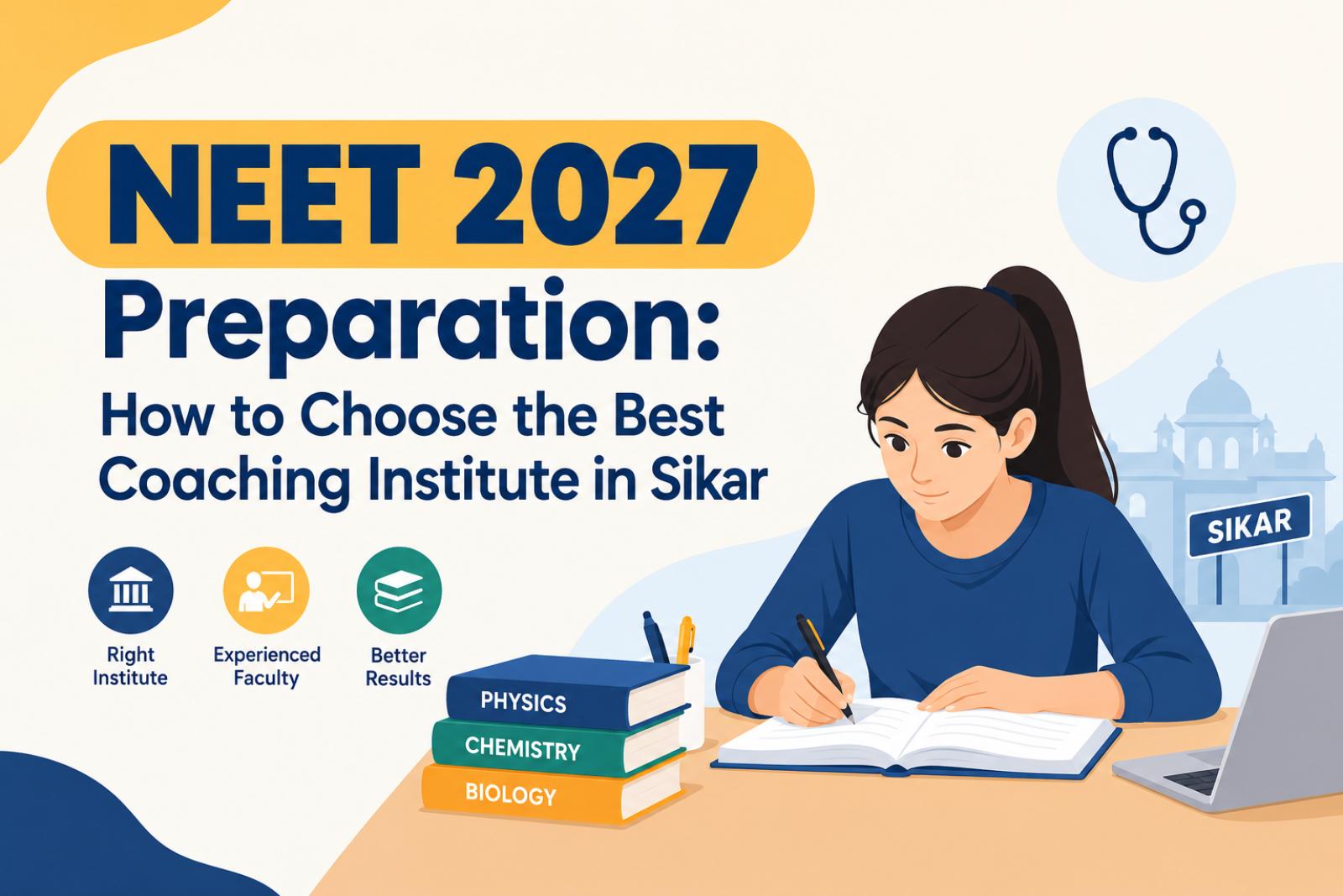 NEET 2027 Preparation: How to Choose the Best Coaching Institute in Sikar